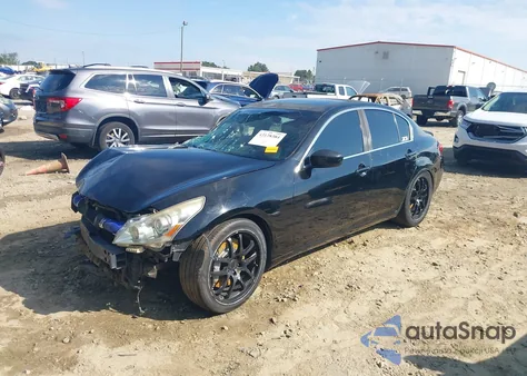 2011 Infiniti G37 Sport из США, поврежденный, VIN JN1CV6APXBM509301